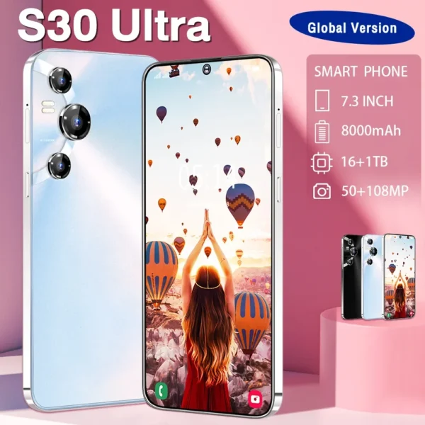 Original New Mobile Phone S30 Ultra 16GB 1T Snapdragon 8 gen2 Smartphone HD Screen 10 Core Android 5G Phones - AliExpress 509 - Image 4