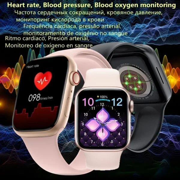 Original Smart Watch I9 Pro Max Series 9 Phone Call Custom Watch Face Sport Waterproof Women Man Wireless Charging Smart Watch - AliExpress - Image 3