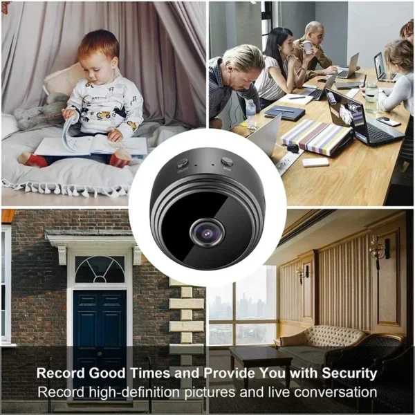 Xiaomi Mini Camera Wifi 1080P HD Wireless Security Monitor For Home Night Version Video Protection Remote Intelligent Camcorders - AliExpress 44 - Image 2