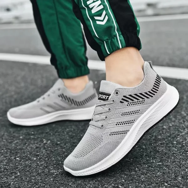 2025 Shoes for Men Casual Slip on Fashion Sneakers Breathable Running Shoes Outdoor Walking Training Tennis Shoes - AliExpress 322 - Image 3