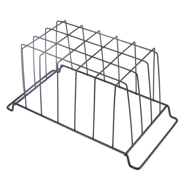 2Pcs Freezer Metal Wire Basket PE Coated Hanging Rack Organizer Bin Black for Refrigerator Shelves 8 Sizes Kitchen Accessories - AliExpress 15 - Image 5