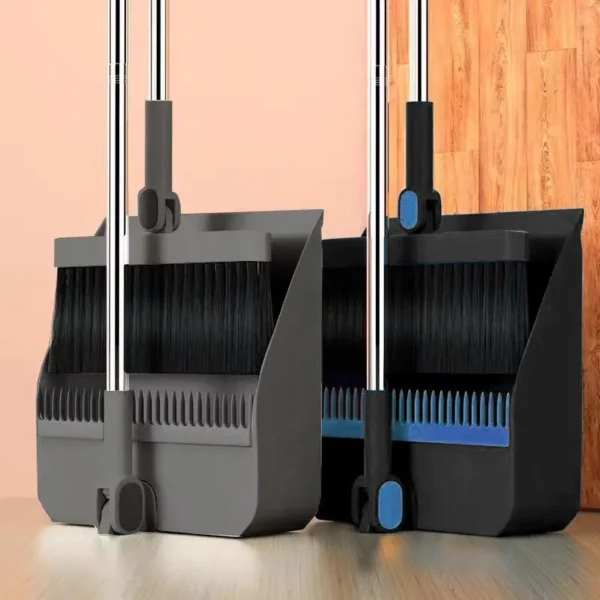 Broom set Household broom broom Dustpan set Brush head sweeping Individual sweep broom Foldable garbage shovel broom - AliExpress 15