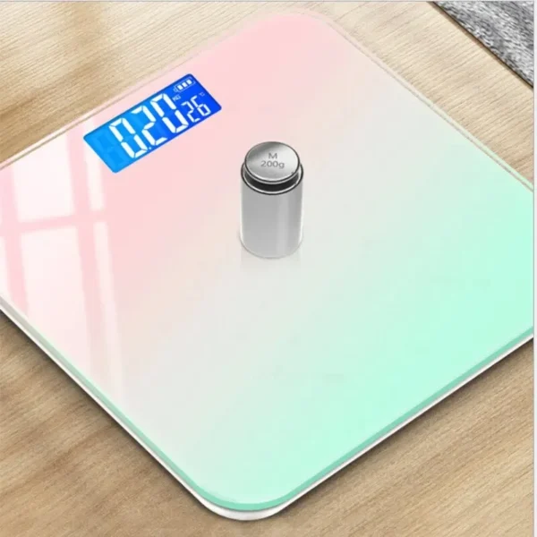 Gradient Color Intelligent LCD Electronic Scale Digital Display Glass Weight Scale Balance Body Electronic Scale For Weight Meas - AliExpress 66 - Image 4