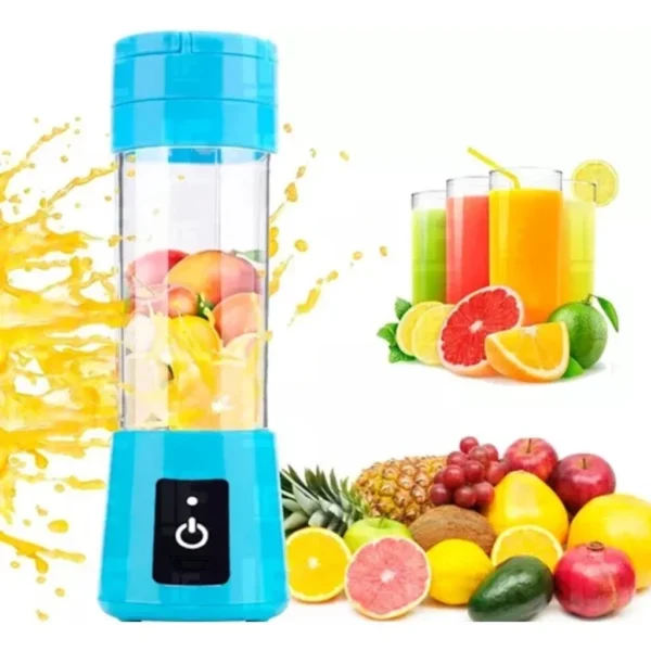 Portable Mini Blender for Shakes and Smoothies Rechargeable USB 380ML Traveling Fruit Juicer Cup Hand Fruit Blender Juicing Cup - AliExpress 6 - Image 2