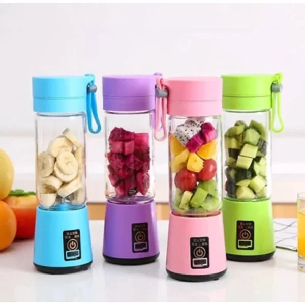 Portable Mini Blender for Shakes and Smoothies Rechargeable USB 380ML Traveling Fruit Juicer Cup Hand Fruit Blender Juicing Cup - AliExpress 6 - Image 6