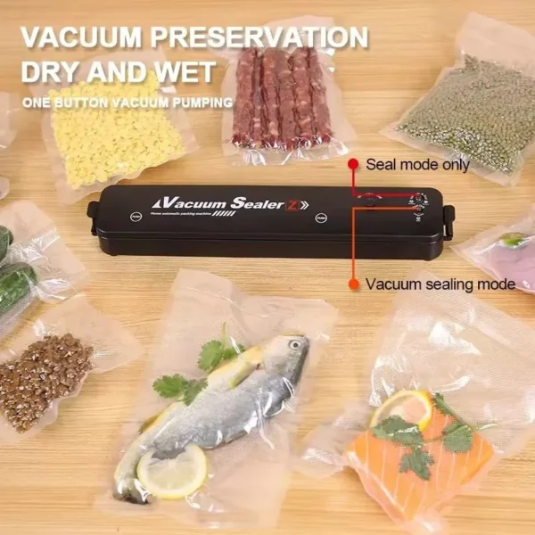 Vacuum Food Sealer Vacuum Sealer Food Storage Plastic Bags Sealer Vacuum Packaging Mini Food Preservation Machine Kitchen Tools - AliExpress 6 - Image 4